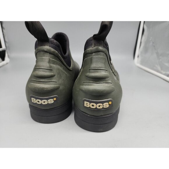 BOGS Men's Green Rain Boots Womens 10, Mens 8 - Picture 5 of 9